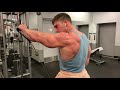 Front raises (cable, unilateral)