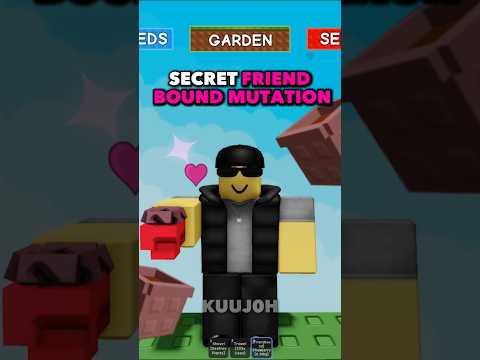 SECRET FRIENDBOUND MUTATION In Grow a Garden #roblox #shorts