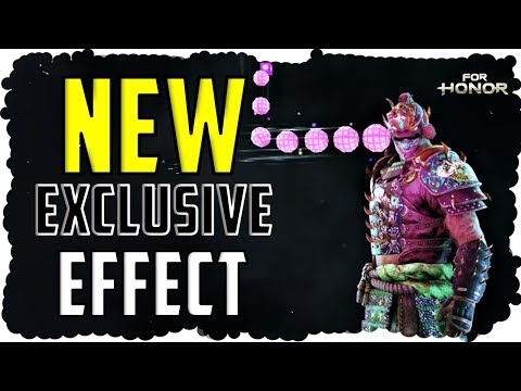 😱 NEW EXCLUSIVE ARCADE EFFECT is actually NICE! - For Honor