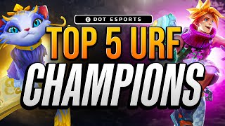 BEST Champions to play in URF | League of Legends Patch 11.19 Tier List
