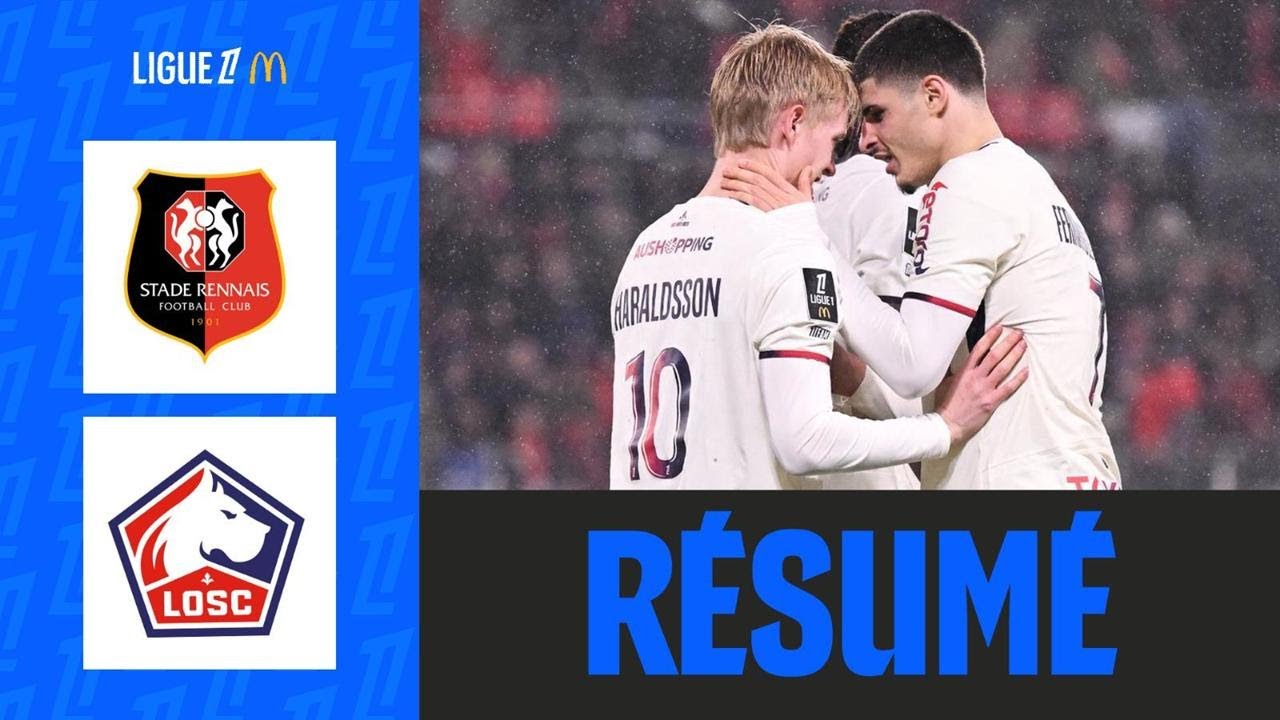 Stade Rennais vs Lille Highlights