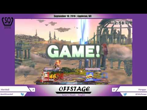 Offstage 19 - Singles Loser's Finals - Marshall (Diddy) vs Parappa (Bowser Jr.)