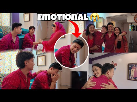Rakhi vlog❤️|| Sagar emotional ho Gaya😭|| Varsha Thapa