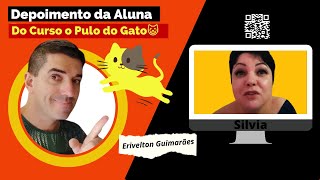 Curso o Pulo do Gato Depoimento da  Aluna do Treinamento#shorts