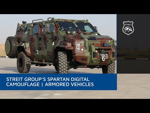 Streit Group's Spartan Digital Camouflage | Armored Vehicles