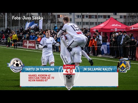 5. voor 2016: Tartu JK Tammeka - JK Sillamäe Kalev 4:0 (1:0)