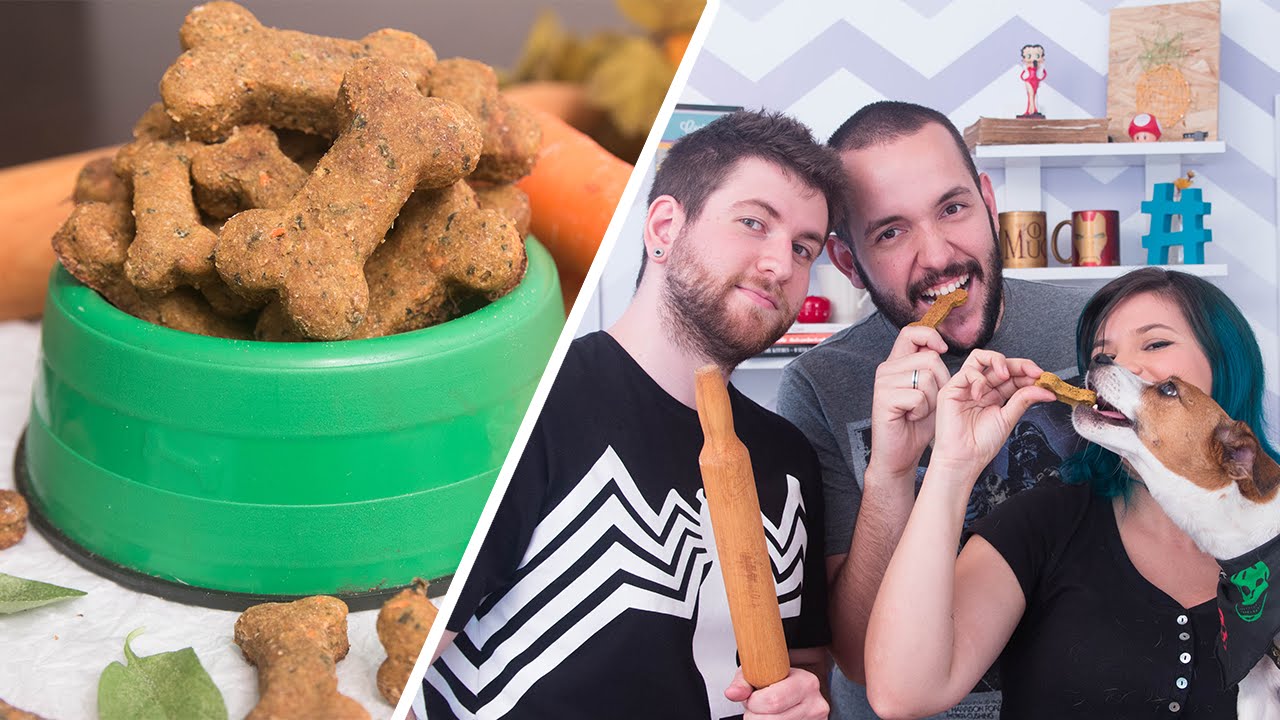 Biscoito Canino de Legumes - Receitas de Minuto #224