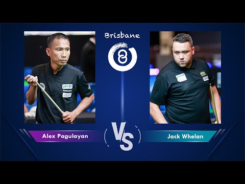 Alex Pagulayan (CAN) vs Jack Whelan (GBR)｜2025 Brisbane Heyball World Championships 中式八球世錦賽