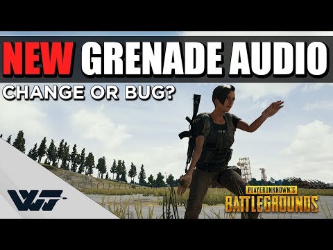BIG CHANGE to GRENADE AUDIO - This is how it is now (100-800m test) - PUBG