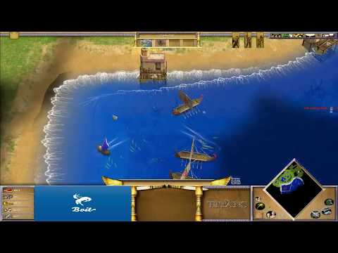 ChronoJJ vs Skady Age of Mythology The Titans Game 2