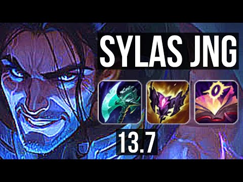 SYLAS vs KARTHUS (JNG) | 9/1/3, 66% winrate, Dominating | KR Diamond | 13.7