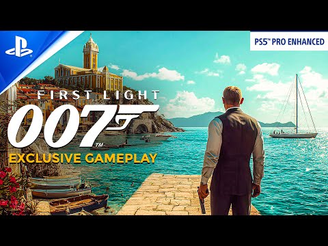 007 FIRST LIGHT Exclusive Gameplay Demo | JAMES BOND Story Game Inspired by Hitman & Uncharted
