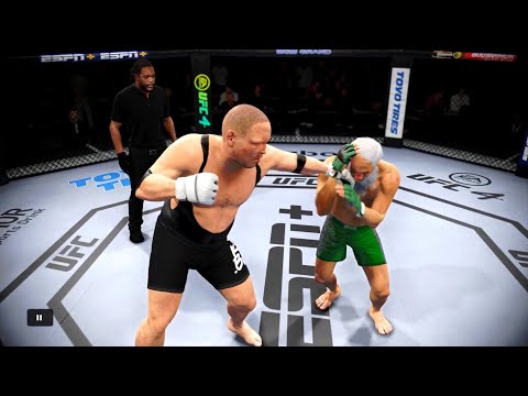 King Kong Bundy vs. Old Bruce Lee - EA sports UFC 4