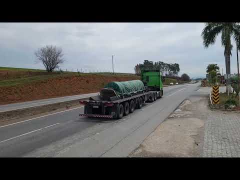 (EP1285) PASSANDO POR CAREACU MINAS GERAIS BR381 RODOVIA FERNÃO DIAS 