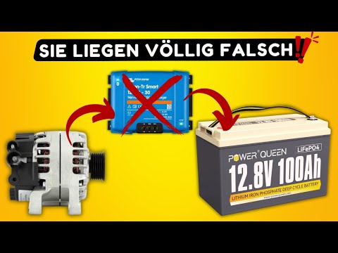 Do not install a DC-DC battery charger! Unless...