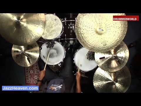 Eric Harland Drum Clinic: Playing the Blues - JazzHeaven.com #ericharland #drummerworld