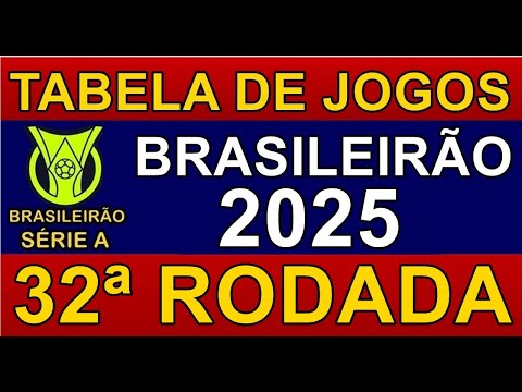 Brazilian Championship 2025 Match Schedule • Round 32 • Upcoming Matches of the 2025 Brazilian Ch...