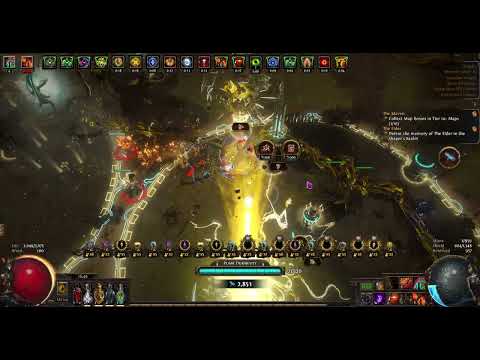 PoE 3.20 Wilma's Requital 20m dps poison Ancestral Protectors Blighted Map demo