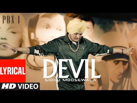 DEVIL Lyrical Video | PBX 1 | Sidhu Moose Wala | Byg Byrd | Latest Punjabi Songs 2018