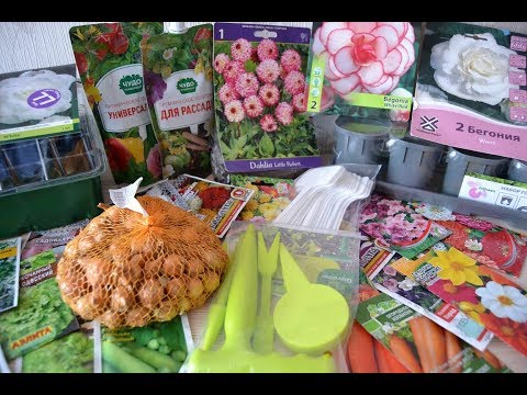 Покупки для сада и огорода Fix Price и Лента