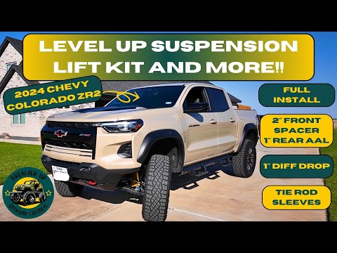 Upgrade Your 2024 Chevy Colorado ZR2 With The Ultimate Level Up Suspension Package And More!