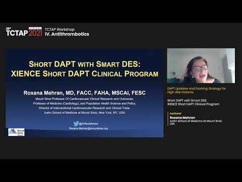[TCTAP 2021 Virtual]  TCTAP Workshop - IV. Antithrombotics