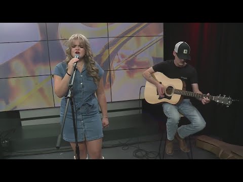 Abby Thompson performs on FOX 2
