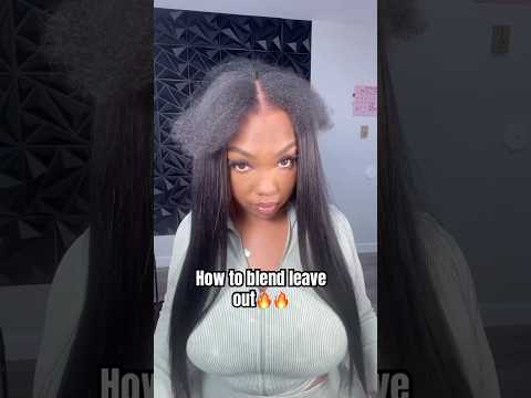 How To Blend Leave Out🔥Versatile V Part Sew In Weave | Detail Tutorial Ft.#ulahair