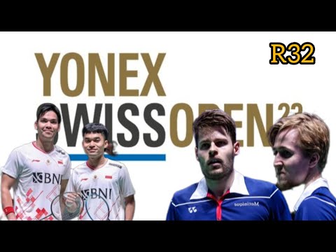 Jeppe Bay/Lasse Molhede Vs Leo Carnando/Daniel Matrhin | Swis Open 2023 | R32