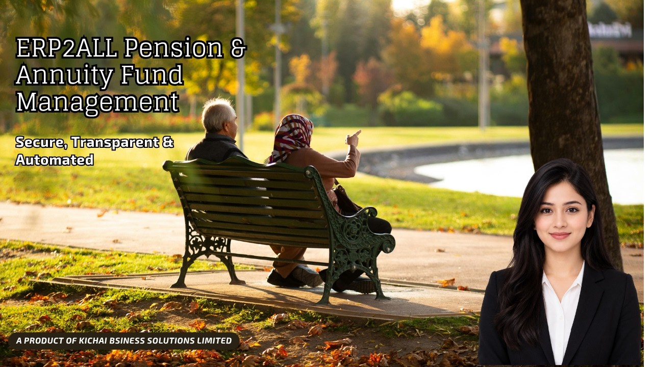 ERP2ALL Pension & Annuity module| Smart Accounting, Investment record, Transparent & Fully Automated