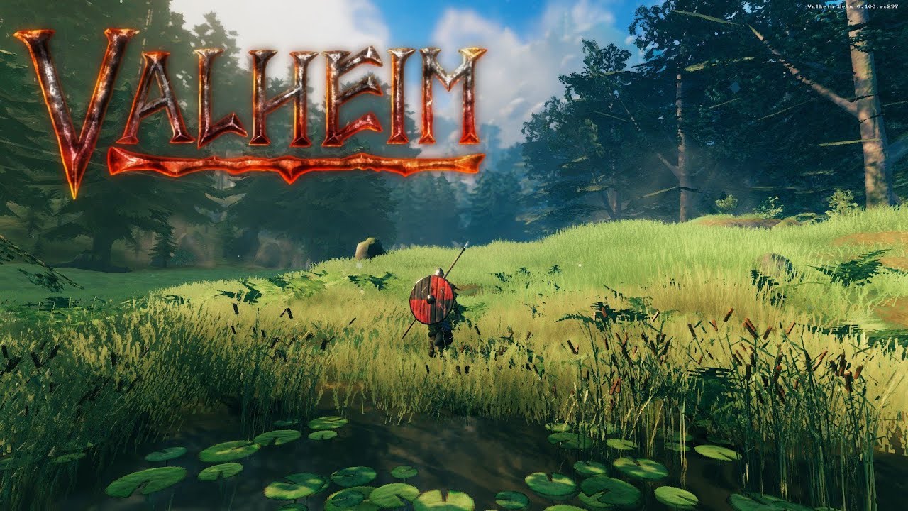 small streamer plays valheim