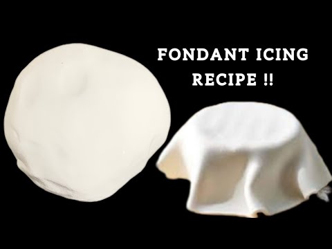 How To Make All-Weather Fondant Icing | How To Make Fondant Icing For Beginners Bakers.