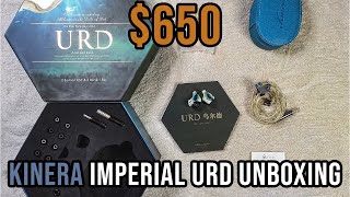 HOW MANY TIPS DOES THIS THING HAVE?? | Kinera Imperial URD Unboxing | OB Unboxes