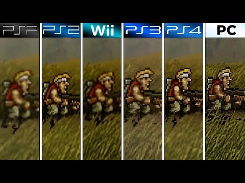 Metal Slug 6 (2006) PSP vs PS2 vs Wii vs PS3 vs PS4 vs PC (Graphics Comparison)
