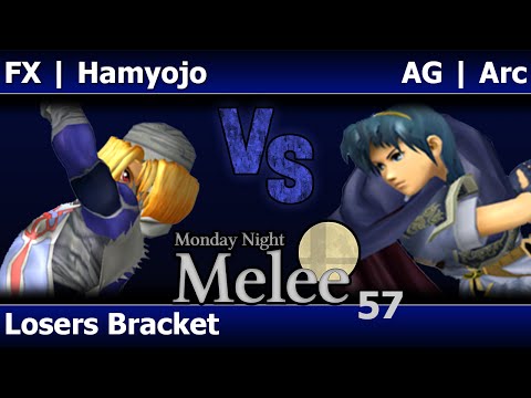 MNM 57 Melee - FX | Hamyojo (Sheik) vs AG | Arc (Marth) - Losers Bracket