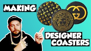 Laser Engraving Designer Slate Coasters [3 Easy Steps]