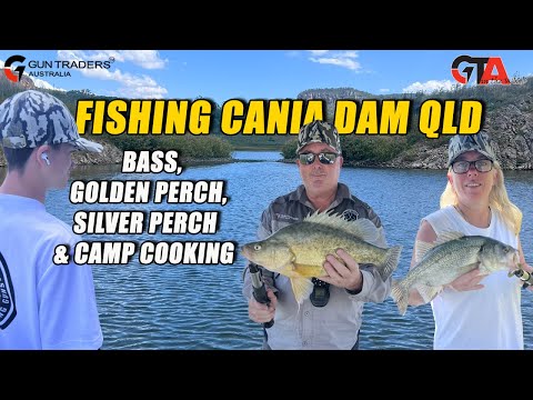 Fishing Cania Dam QLD | Bass, Yellow Belly, Silver Perch & Camp Cooking