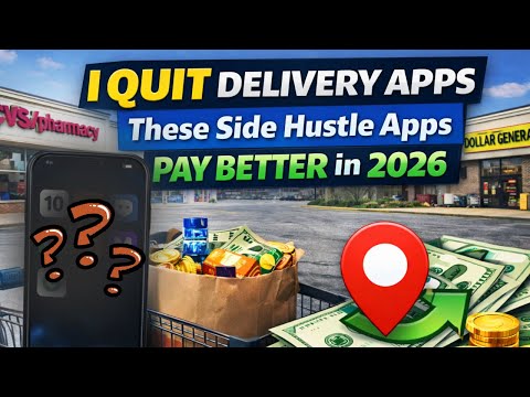I Quit Delivery Apps — These Side Hustle Apps Pay Better in 2026
