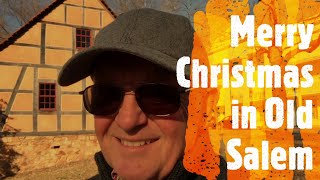 Christmas in Old Salem, NC on Jurgen's Journeys RV Living