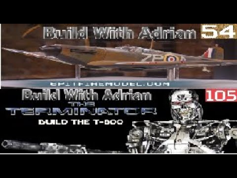 BUILD THE SPITFIRE Mk 1A Issue 054 & Terminator Issue 105