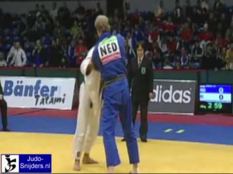 Judo 2009 Hamburg: Grol (NED) - Khosravinejad (IRI) [-100kg].