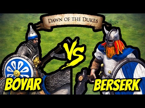 138 Elite Boyars vs 200 Elite Berserks (Total Resources) | AoE II: Definitive Edition