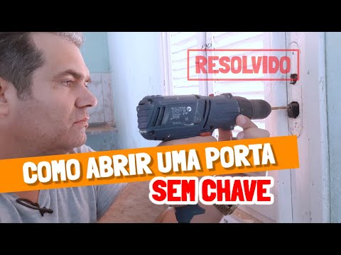 Como Abrir Uma Porta de Fechadura Stam Sem Chave @ideiasnota10