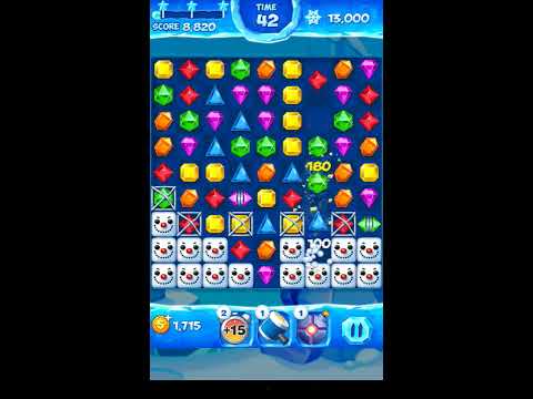 Jewel Pop Mania:Match 3 Puzzle Level 89 ( Jewel Ice Episode ) - Walkthrough ( No Booster )