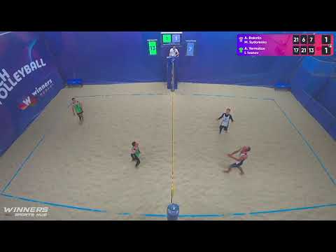 22:10 A. Bakotin / M. Sydorenko - A. Yermakov / I. Ivanov 27.07.2022 | Winners Beach Volleyball