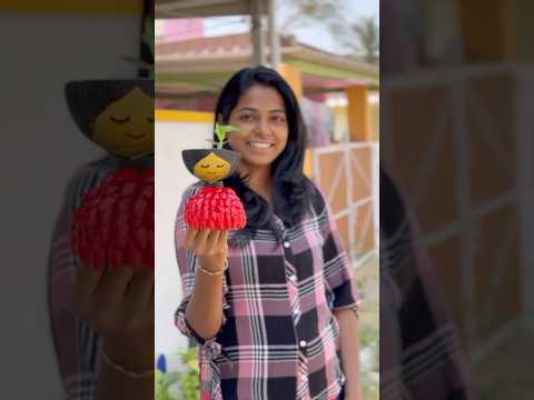Coconut shell planter | best out of waste #shortsfeed #art #youtubeshorts #diy #trending #craft