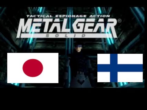 Metal Gear Solid [JP] suomeksi tekstitettynä