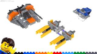 🔄 LEGO Star Wars 20th Anniv  polybag reviews: Snowspeeder & Podracer 30384 30461 re upload 20190329