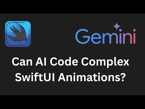 Can Google AI Studio Recreate Complex SwiftUI Animations? (Apple Wallet Animation Challenge)