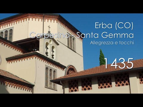 Le campane di Erba (CO) - fraz. Carpesino - Santuario di S. Gemma